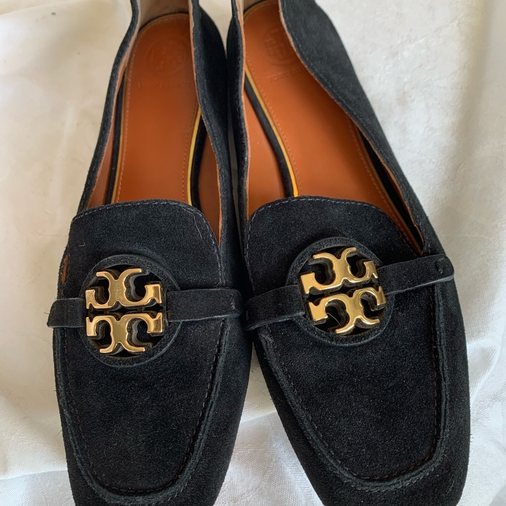Tory Burch suede loafers sz 8